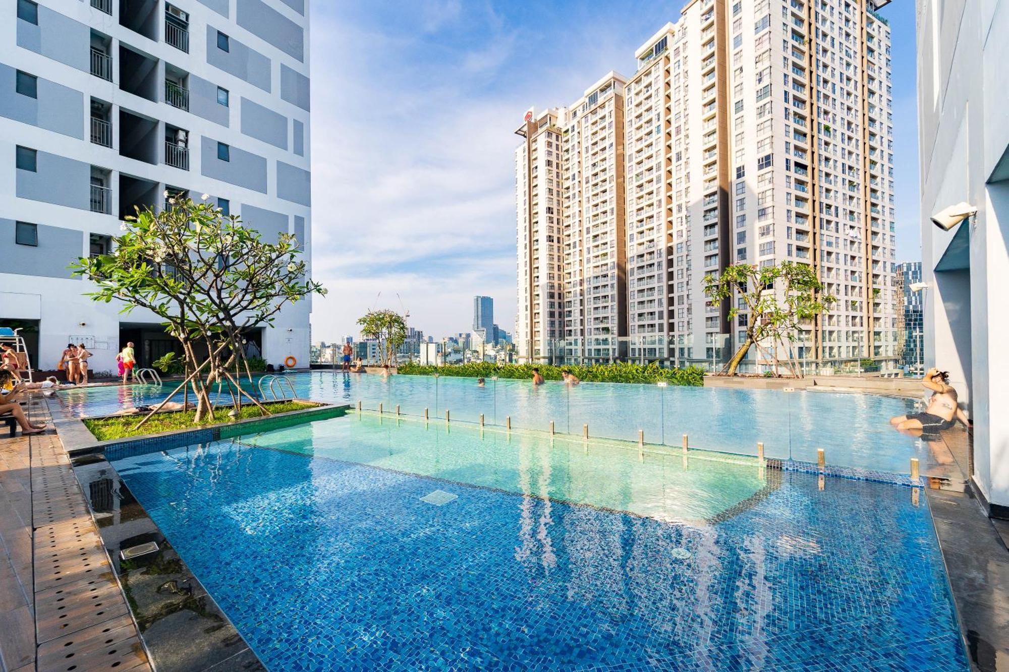 Saigon Apartments - Free City Walk Experience, Amazing Infinity Pool & Free 4G Sim Card For 3 Nights مدينة هوشي منه المظهر الخارجي الصورة