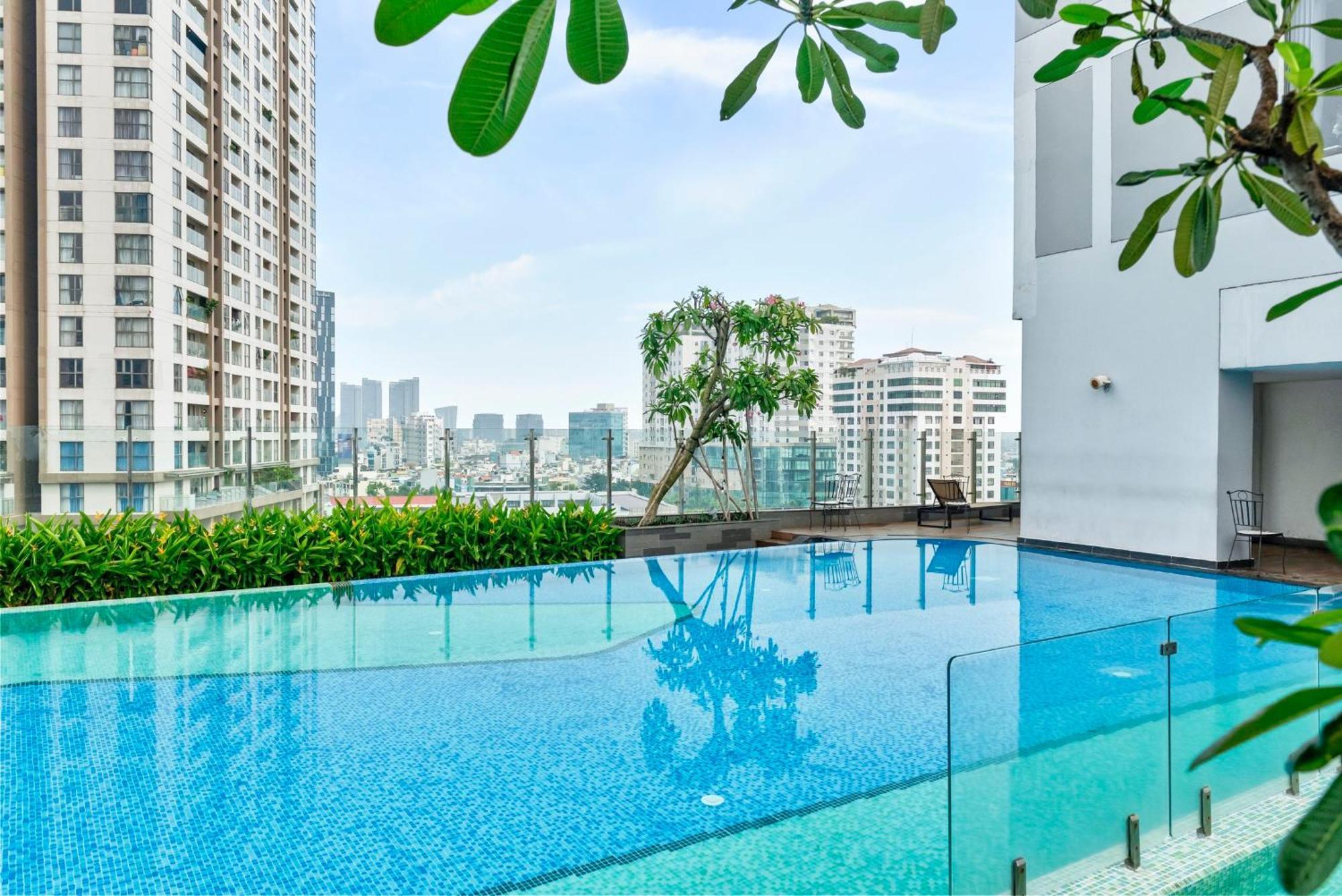 Saigon Apartments - Free City Walk Experience, Amazing Infinity Pool & Free 4G Sim Card For 3 Nights مدينة هوشي منه المظهر الخارجي الصورة